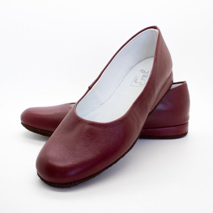 Chaussure d'intérieur ALICE -  10 couleurs / 2 semelles