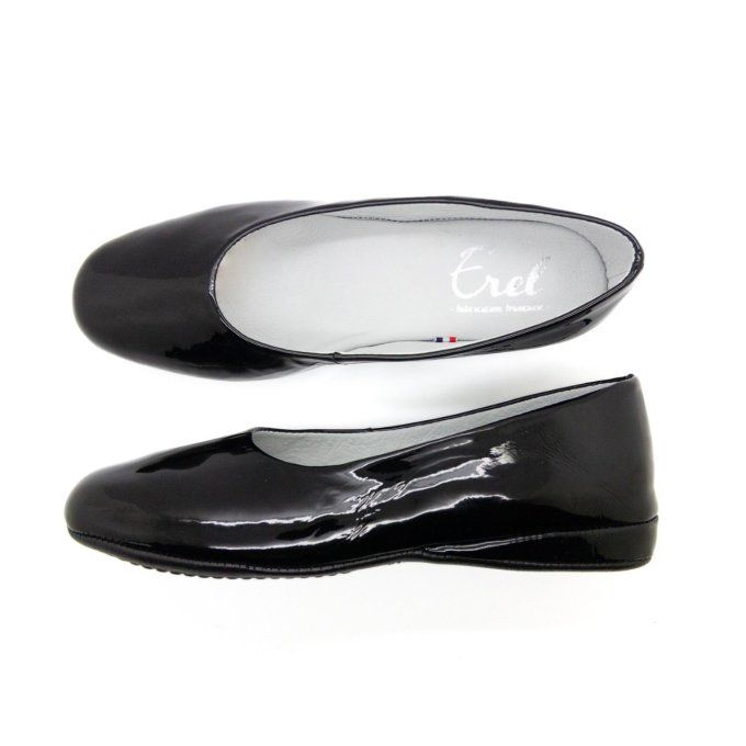 Chaussure d'intérieur ALICE -  Gamme vernis - 2 couleurs