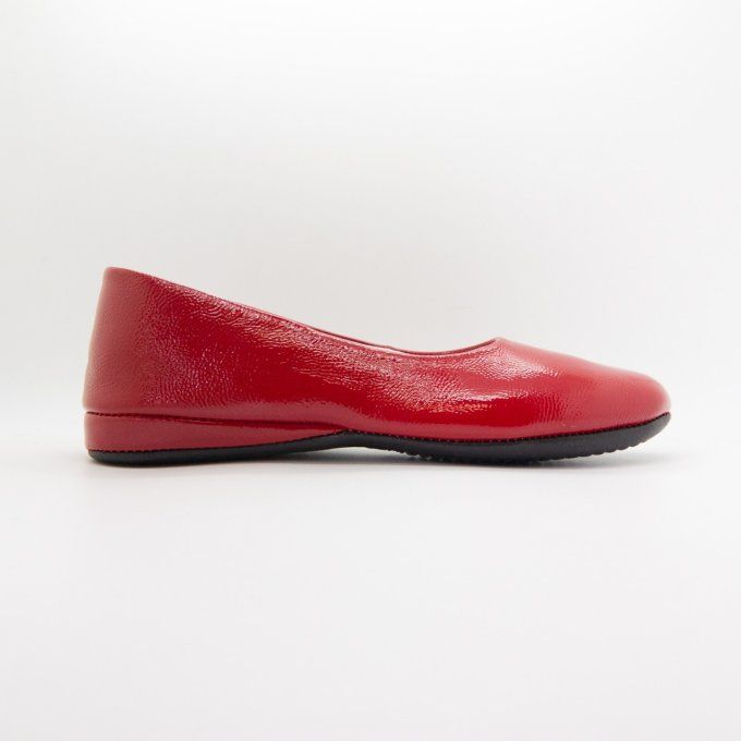 Chaussure d'intérieur ALICE -  Gamme vernis - 2 couleurs