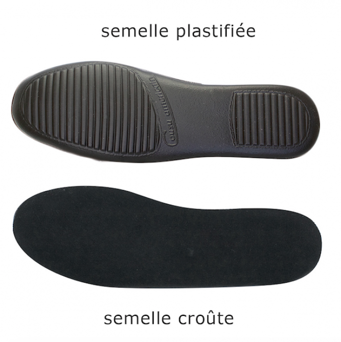 Chaussure d'intérieur GERMAIN - 9 couleurs / 2 semelles