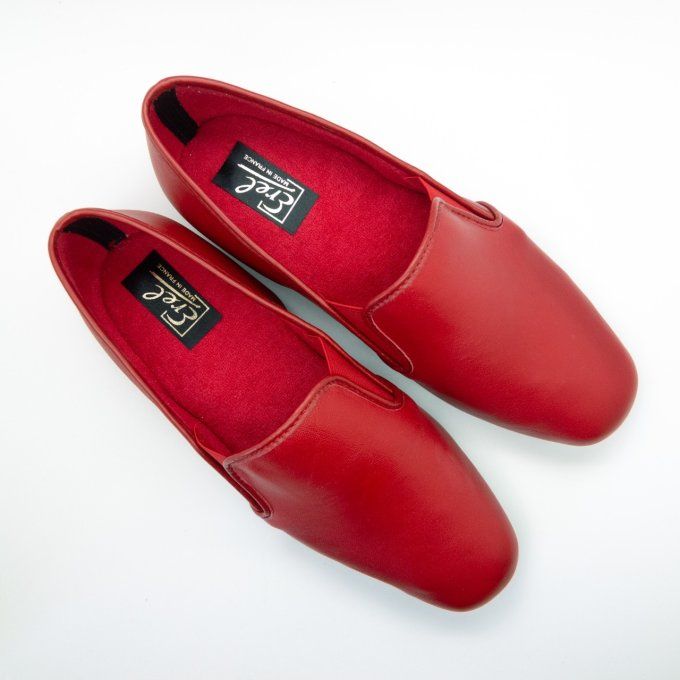 Chaussure d'intérieur DORIAN Rouge