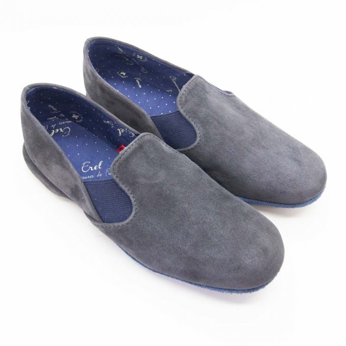 Chaussure d'intérieur GERMAINE - 8 couleurs  / 2 semelles