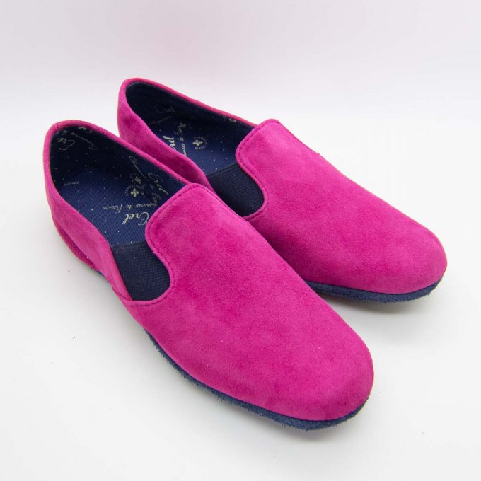 Chaussure d'intérieur GERMAINE - 8 couleurs  / 2 semelles