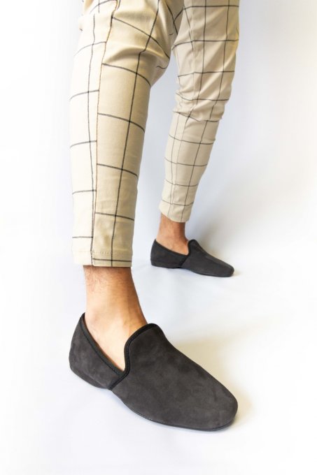 Chaussure d'intérieur LIONEL- 4 couleurs / 2 semelles