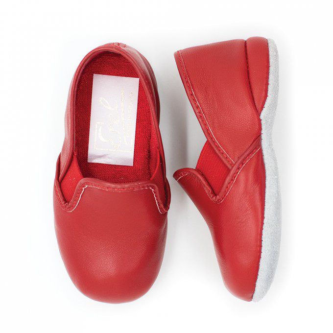 Chaussure d'intérieur PIROU - Junior Rouge