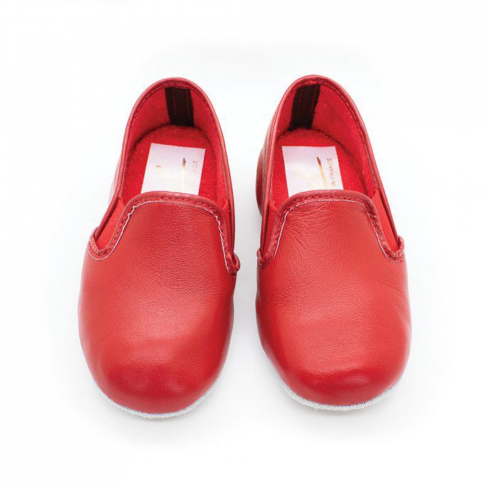 Chaussure d'intérieur PIROU - Junior Rouge