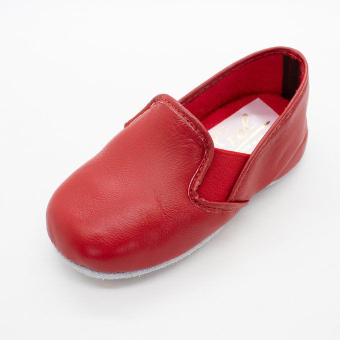 Chaussure d'intérieur PIROU - Junior Rouge