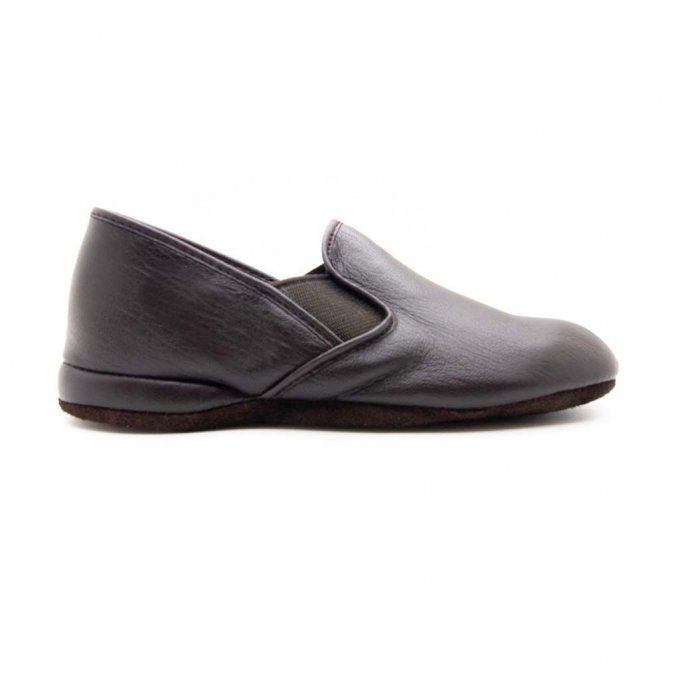 Chaussure d'intérieur PIROU - Junior Moka