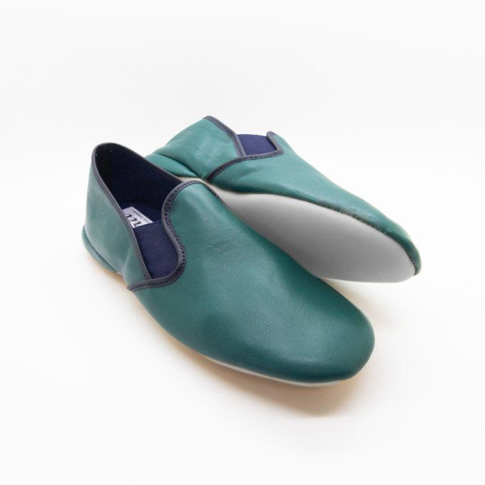 Chaussure d'intérieur PIROU Agneau - FEMME - 4 couleurs 