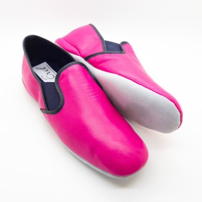 Chaussure d'intérieur PIROU Agneau - FEMME - 4 couleurs 