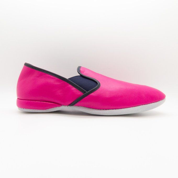 Chaussure d'intérieur PIROU Agneau - FEMME - 4 couleurs 