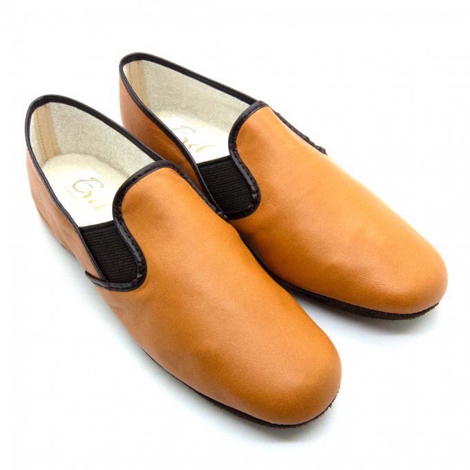 Chaussure d'intérieur PIROU Camel