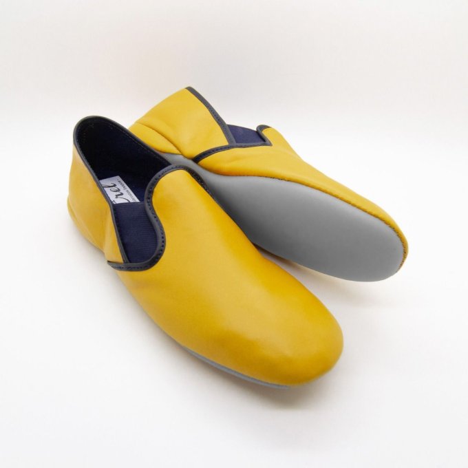 Chaussure d'intérieur PIROU Agneau - ENFANT - 4 couleurs  