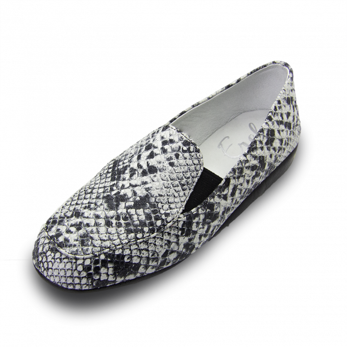 Chaussure d'intérieur SUZAN Motif Python