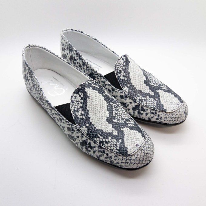Chaussure d'intérieur SUZAN Motif Python