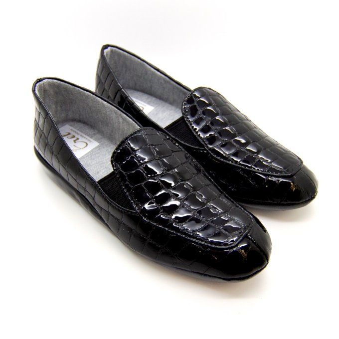 Chaussure d'intérieur SUZAN Motif Croco