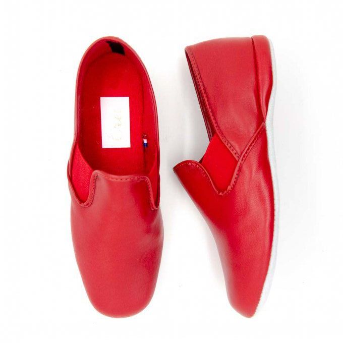 Chaussure d'intérieur PIROU Rouge