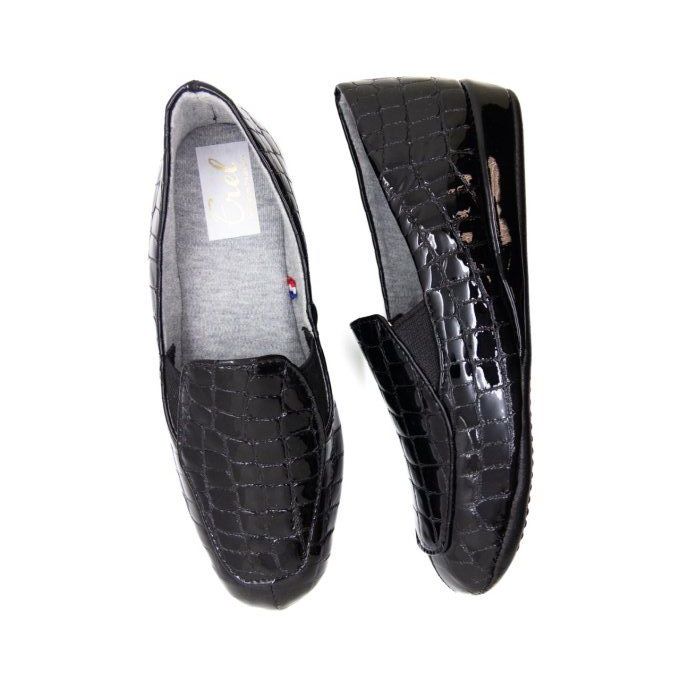 Chaussure d'intérieur SUZAN Motif Croco