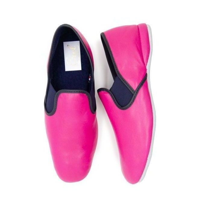 Chaussure d'intérieur PIROU Agneau - FEMME - 4 couleurs 